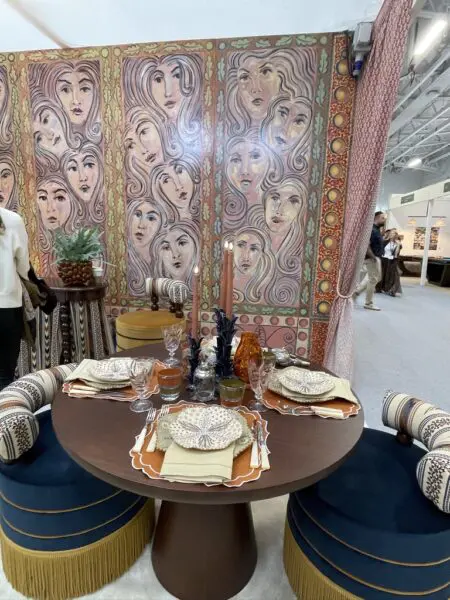 Hyde House Design's dining set up tablescape