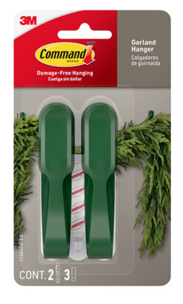 Command Garland hanger packaging