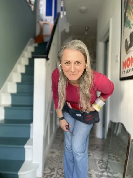 EmmaMT with a photoshoot tool belt on 