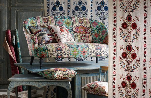 Mulberry Home Fabric trends from UK Design week 2020