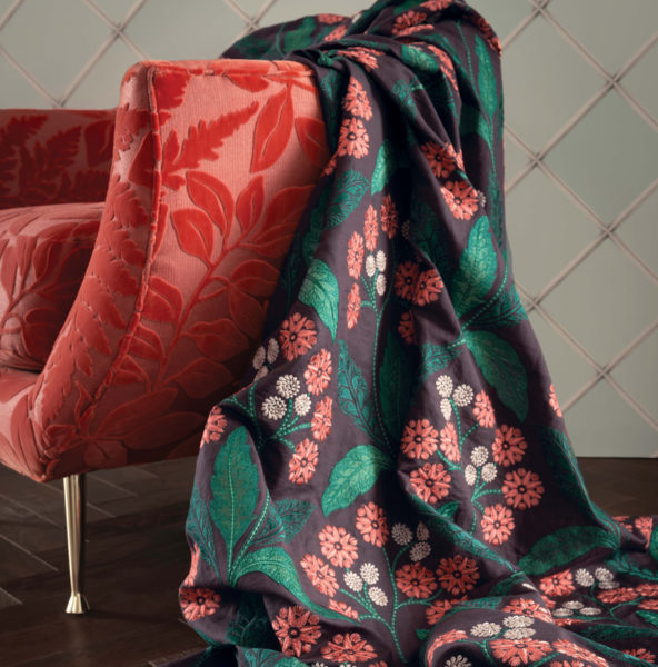 Osbourne and Little Fabric and wallpaper trends from UK Design week 2020