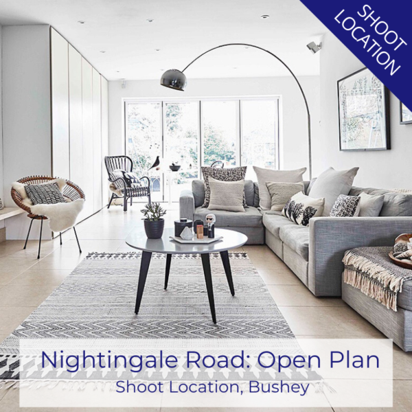 Nightingale Road open plan shoot location in Bushey