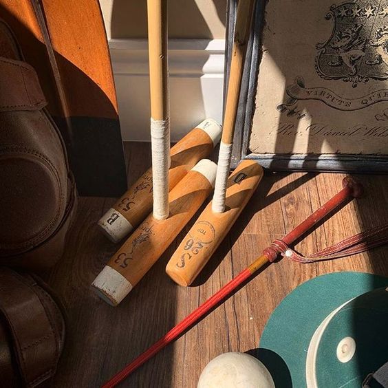 20 of the best vintage interiors in the UK. Vintage croquet games memorabilia