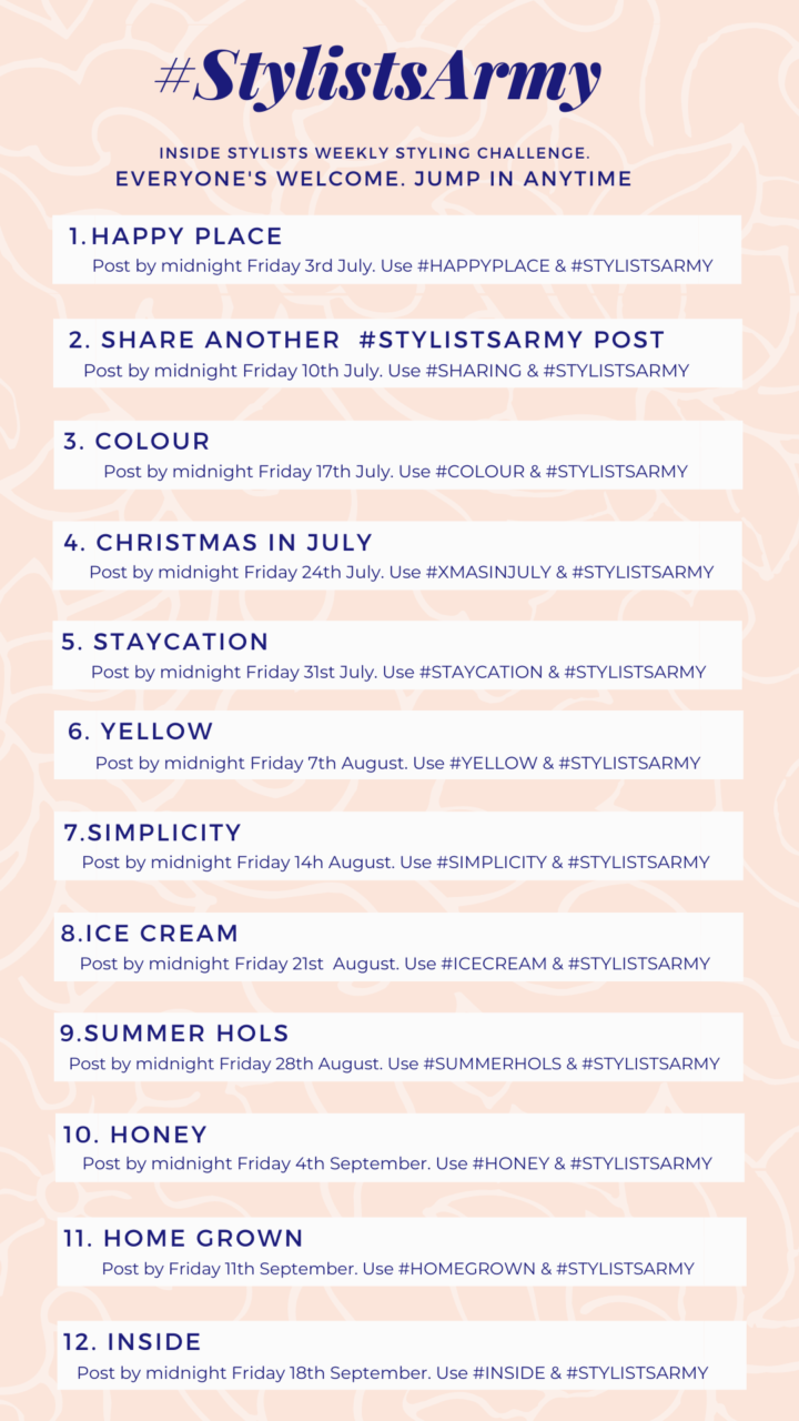 Stylists Army hashtag challenge 