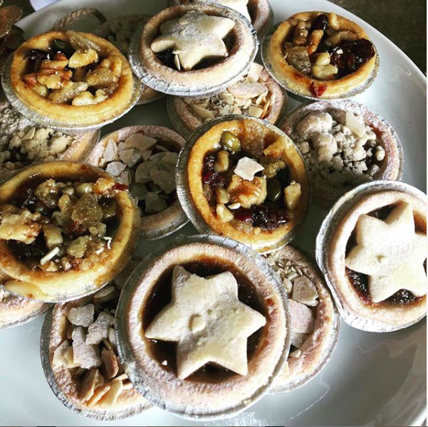 Mince pies from Betty's in Yorkshire