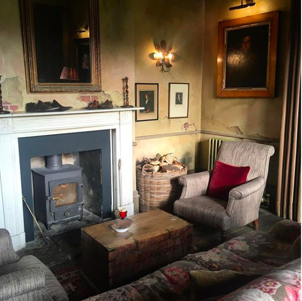 My Happy Place. Lounge at The Pig Hotel in the New Forest.