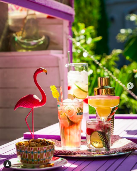 Simple ways to enjoy your garden - create a bar!