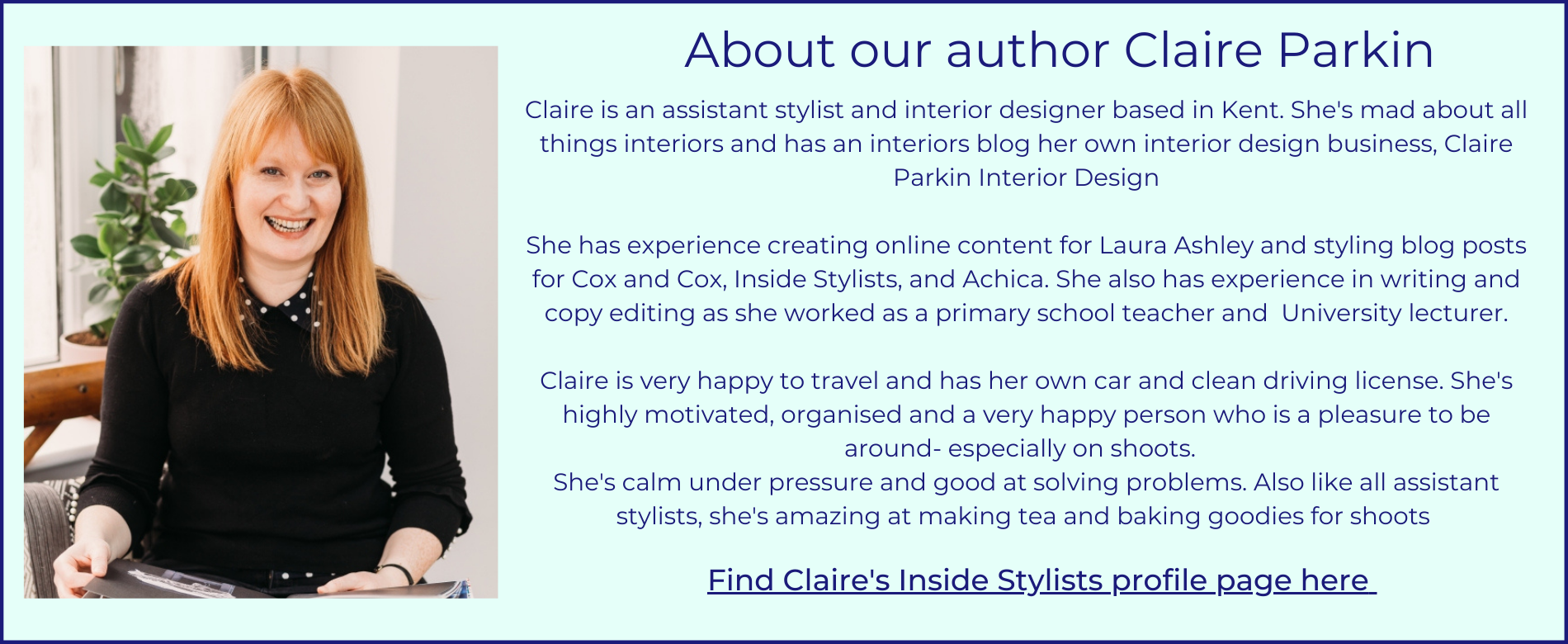 Claire Parkin Author 