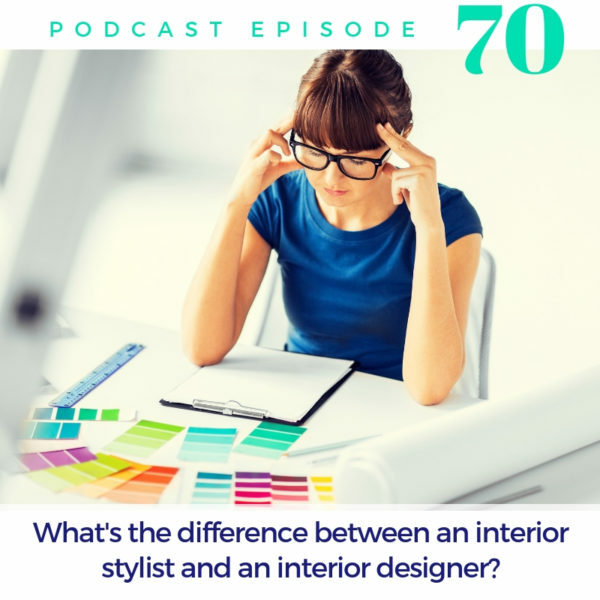 Understanding what the difference is between an interior designer and interior stylist