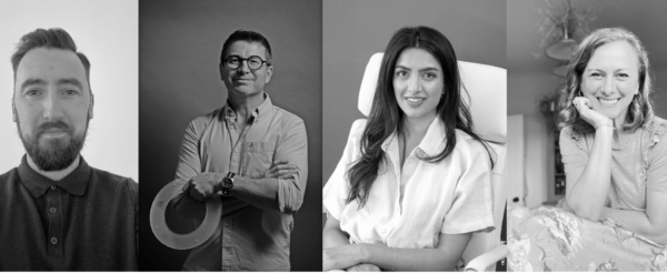 Talking about lighting at the Clerkenwell design week panel discussion with Rukmini Patel, Simon Wallis-Smith Darren Parnaby and Emma Morton-Turner