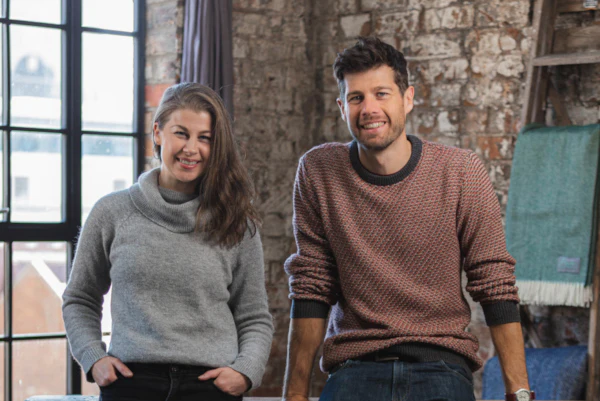 Bethan and Joe John from The British Blanket Company on The Inside Stylists Podcast