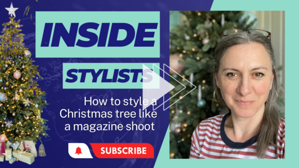 How to style a Christmas tree like an interior stylist