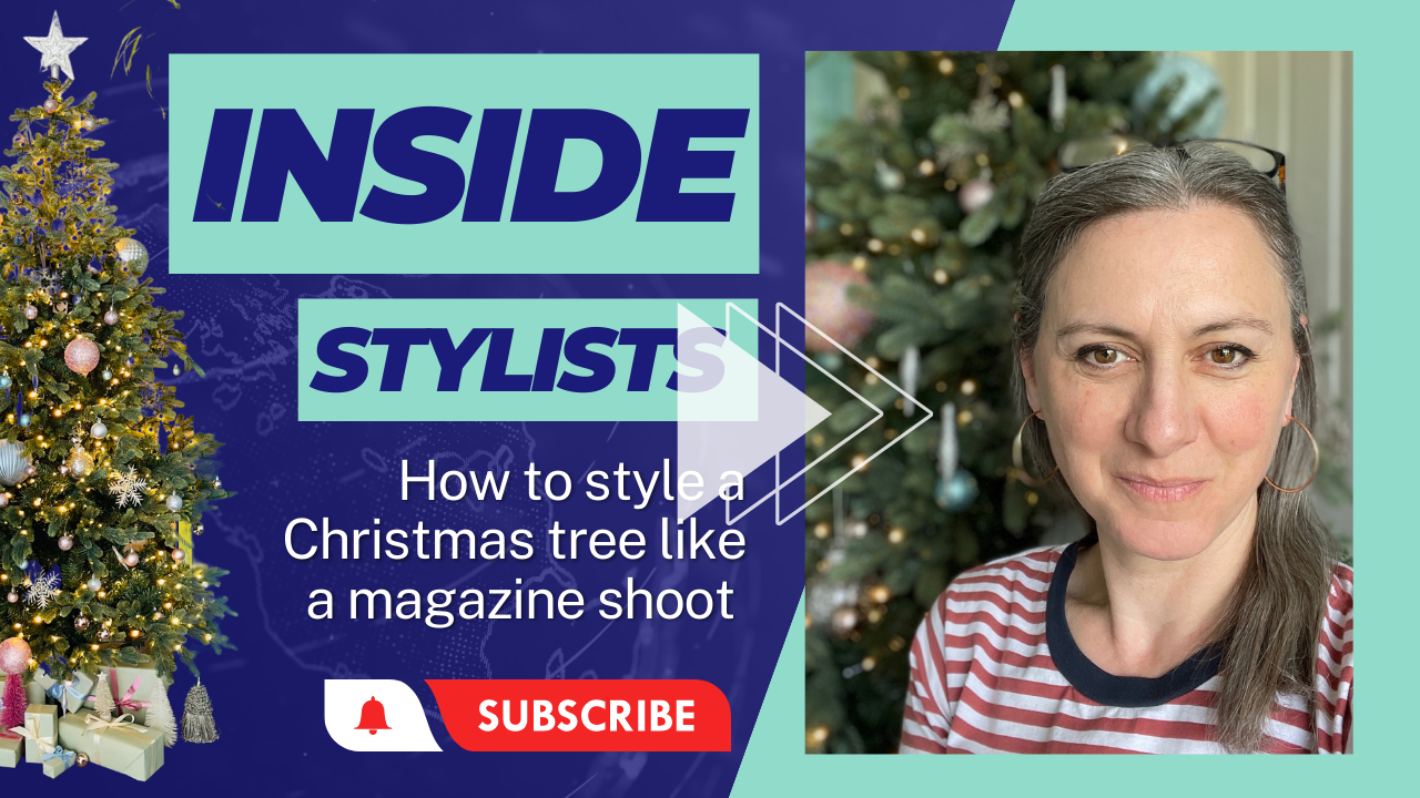 How to style a Christmas tree like an interior stylist 