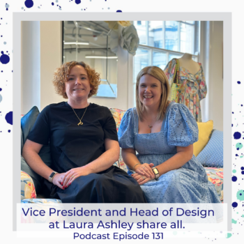 Poppy Marshall Lawton and Helen Rudd from Laura Ashley