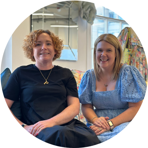 Poppy Marshall Lawton and Helen Rudd from Laura Ashley