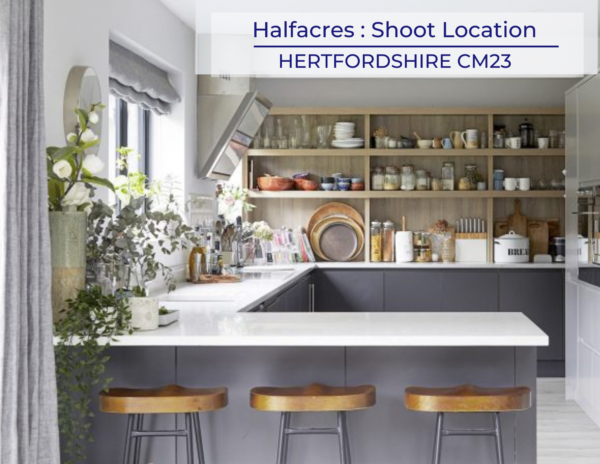 Halfacres shoot location in BISHOPS STORTFORD for still life and video shoots HERTFORDSHIRE