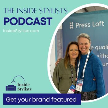 Nikki Snell from Press Loft with Founder of Inside Stylists Emma Morton-Turner at The Brighton SEO conference where Nikki gave her talk