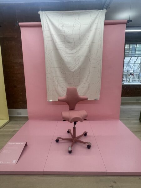Flokk showroom at Clerkenwell Design Week