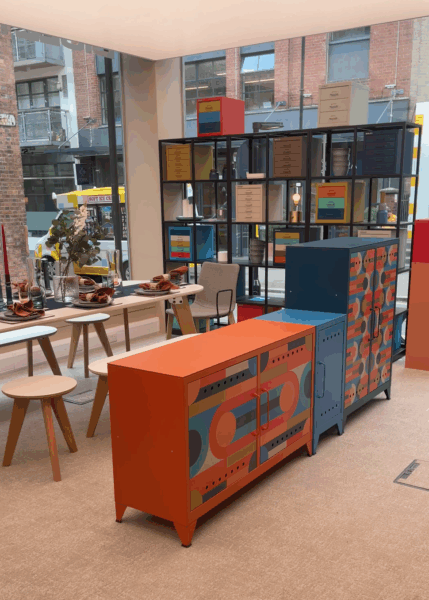 Bisley showroom with Studio Risotto