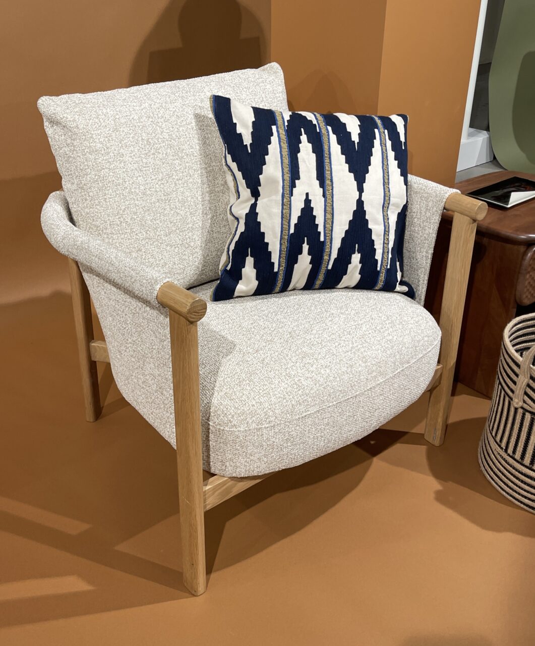 The curves of the furniture at John Lewis Spring Summer 2026 Homeware Trends: Colours, Texture and Shape 