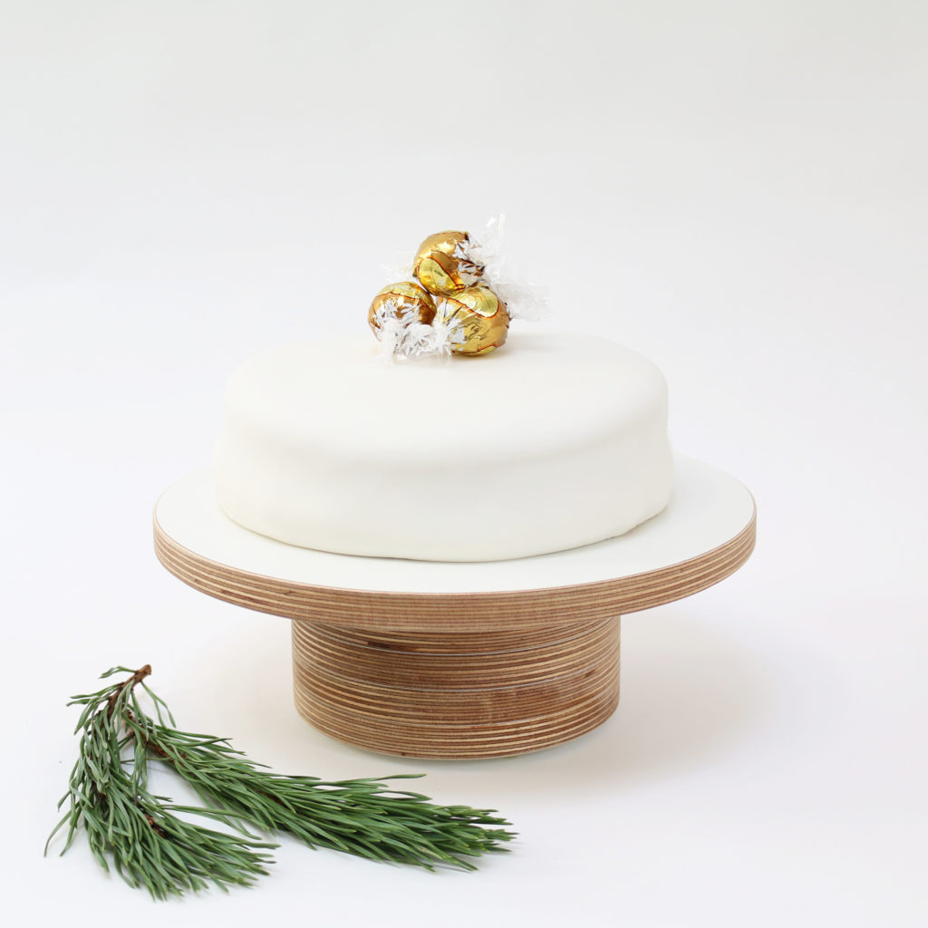 White Birch Ply Cake Stand