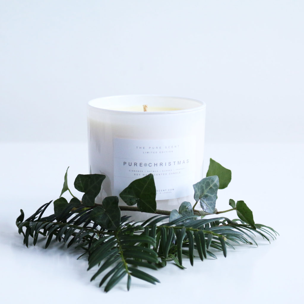 Hand Poured, Pure Soy Wax Scented Christmas Candle