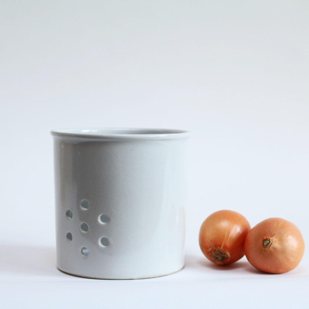 Stoneware Onion Preserver