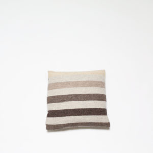 Pure Wool Multi Stripe Cushion 