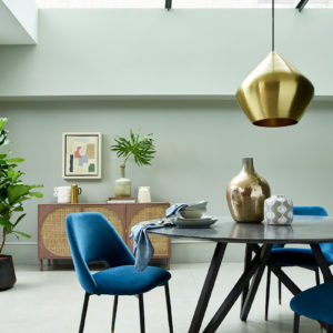 Dulux Heritage- Stone Green Dining 
