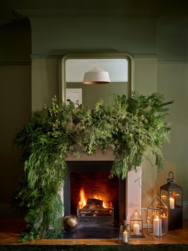 House Beautiful Green Christmas