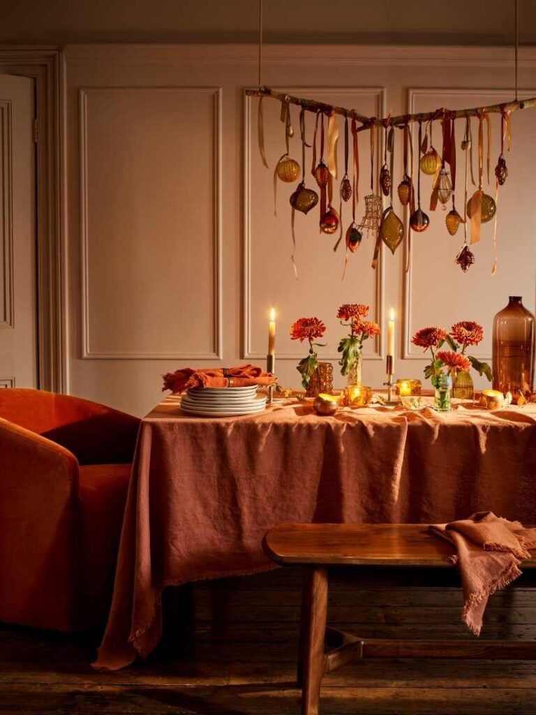 House beautiful Dining table scape