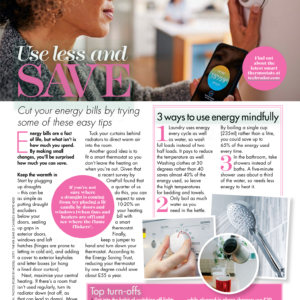 Woman’s Weekly 19th Oct 21 Ways to save energy 