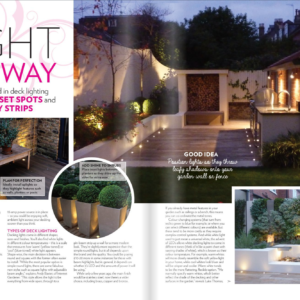 Modern Gardens July 19 Decking Lighting 