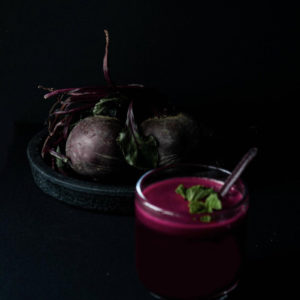 Beetroot Drink image with ingredients 