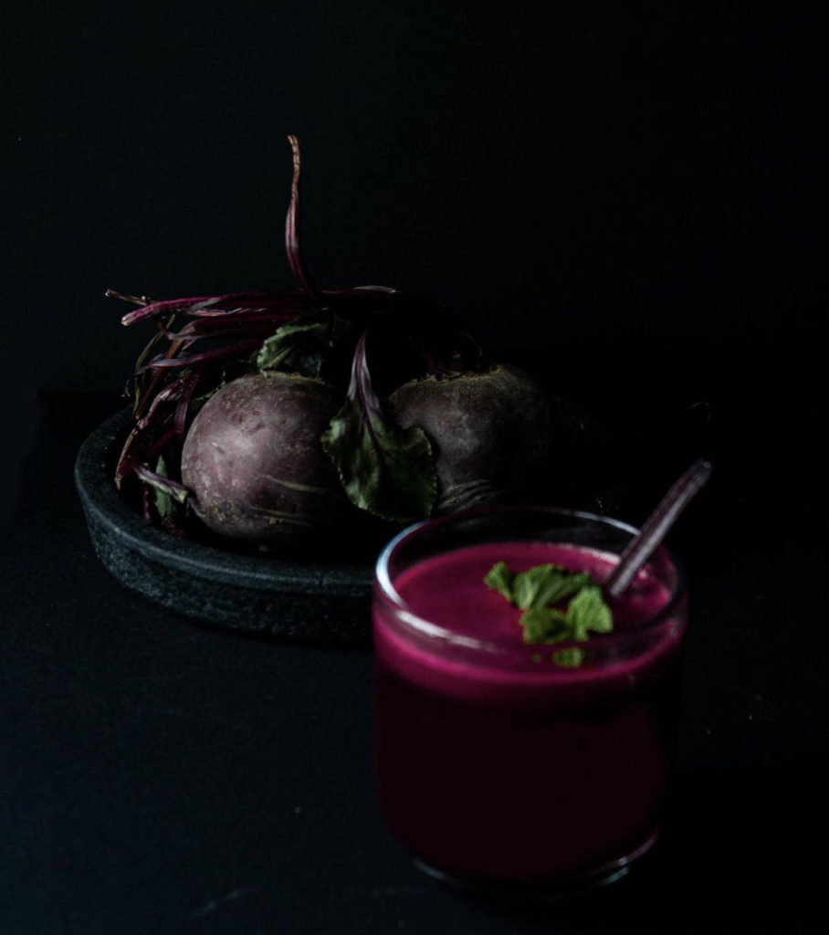 Beetroot Drink image with ingredients