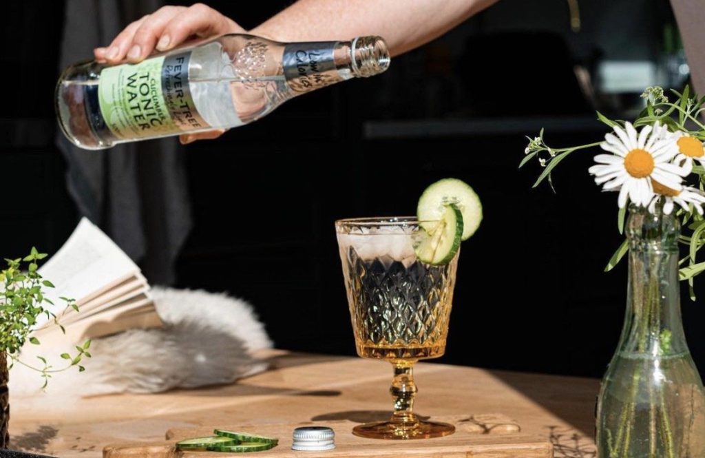 Fever tree drink styled image