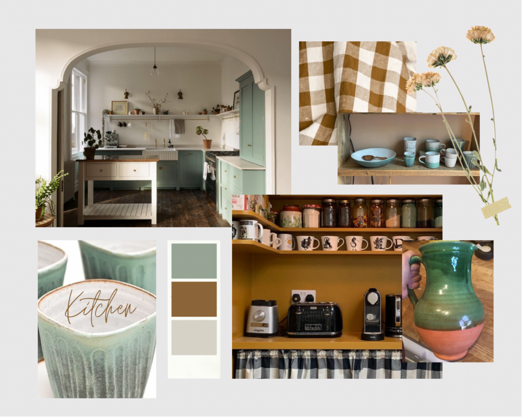 Brighton Family Home, Charlotte Dubery – Kitchen Moodboard