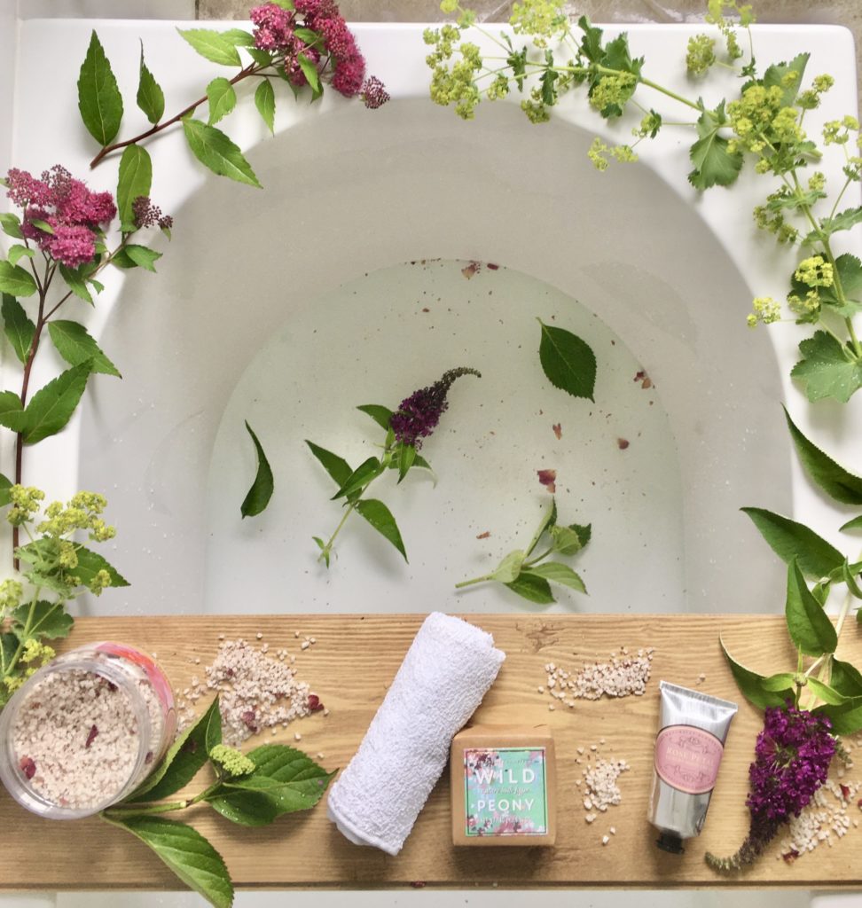 Floral bath