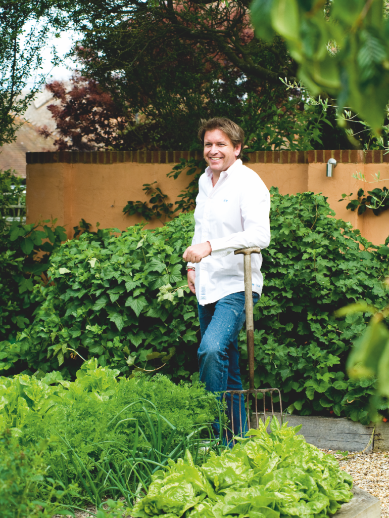 James Martin Garden shoot   for W&H Emma Morton-Turner Interior Stylist