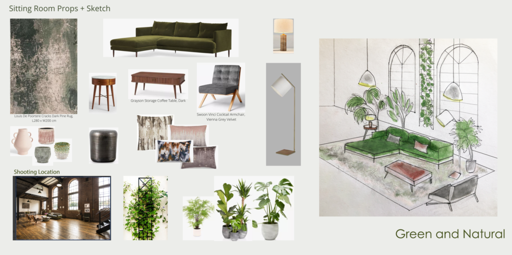 Green and Natural final Moodboard 1