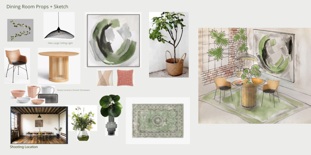 Green and Natural final Moodboard 2