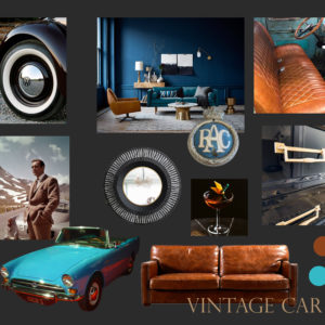 MOODBOARD VINTAGE CAR 