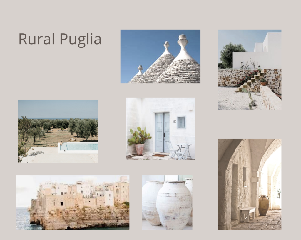 Rural Puglia Mopodboard