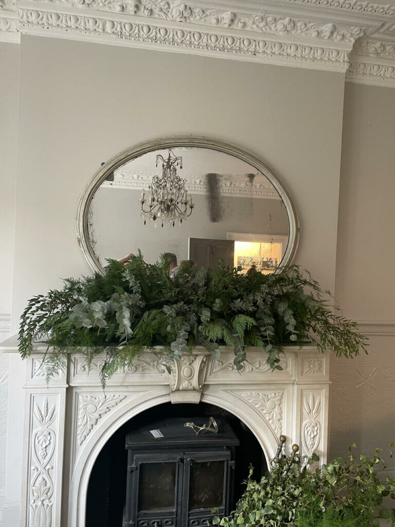 Living room foliage