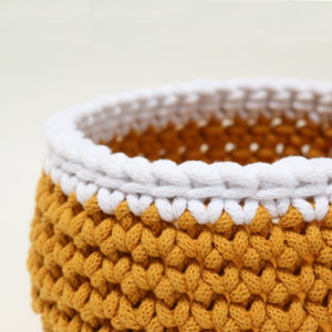 RR Basket Mustard close up 
